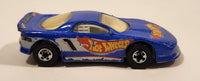 1993 Hot Wheels '93 Camaro Blue Die Cast Toy Car Vehicle