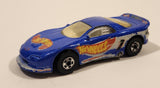 1993 Hot Wheels '93 Camaro Blue Die Cast Toy Car Vehicle