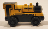 Learning Curve Gullane Thomas & Friends Duncan #6 Train Engine Locomotive Yellow 3 1/4" Long Magnetic Wood Toy Vehicle