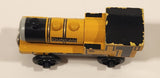 Learning Curve Gullane Thomas & Friends Duncan #6 Train Engine Locomotive Yellow 3 1/4" Long Magnetic Wood Toy Vehicle