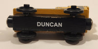 Learning Curve Gullane Thomas & Friends Duncan #6 Train Engine Locomotive Yellow 3 1/4" Long Magnetic Wood Toy Vehicle