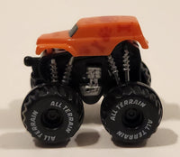 Disney Junior Mickey Mouse Funhouse Micro Key Launchers Mini Monster Truck Orange Plastic Toy Car Vehicle