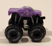 Disney Junior Mickey Mouse Funhouse Micro Key Launchers Mini Monster Truck Purple Plastic Toy Car Vehicle