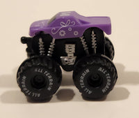 Disney Junior Mickey Mouse Funhouse Micro Key Launchers Mini Monster Truck Purple Plastic Toy Car Vehicle