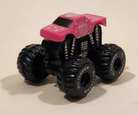 Disney Junior Mickey Mouse Funhouse Micro Key Launchers Mini Monster Truck Minnie Mouse Pink Plastic Toy Car Vehicle