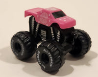 Disney Junior Mickey Mouse Funhouse Micro Key Launchers Mini Monster Truck Minnie Mouse Pink Plastic Toy Car Vehicle