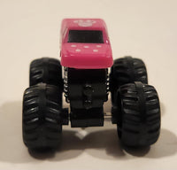 Disney Junior Mickey Mouse Funhouse Micro Key Launchers Mini Monster Truck Minnie Mouse Pink Plastic Toy Car Vehicle