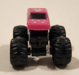 Disney Junior Mickey Mouse Funhouse Micro Key Launchers Mini Monster Truck Minnie Mouse Pink Plastic Toy Car Vehicle