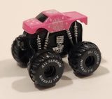 Disney Junior Mickey Mouse Funhouse Micro Key Launchers Mini Monster Truck Minnie Mouse Pink Plastic Toy Car Vehicle