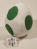 Nintendo Super Mario Bros. White and Green Yoshi Egg 8" Stuffed Plush Toy New with Tags