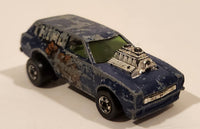 Vintage 1979 Hot Wheels The Heroes The Thing Poison Pinto Dark Blue Die Cast Toy Car Vehicle