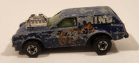 Vintage 1979 Hot Wheels The Heroes The Thing Poison Pinto Dark Blue Die Cast Toy Car Vehicle