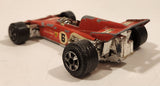 Vintage Ferrari 312 B2 Red Die Cast Toy Race Car Vehicle No. 7502