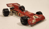 Vintage Ferrari 312 B2 Red Die Cast Toy Race Car Vehicle No. 7502