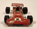 Vintage Ferrari 312 B2 Red Die Cast Toy Race Car Vehicle No. 7502