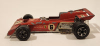 Vintage Ferrari 312 B2 Red Die Cast Toy Race Car Vehicle No. 7502