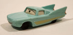 2006 McDonald's Disney Pixar Cars Flo Light Green Pullback Plastic Die Cast Toy Car Vehicle