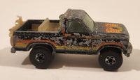 1982 Hot Wheels Ford Bronco Black Die Cast Toy Car SUV Vehicle BW Hong Kong