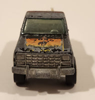 1982 Hot Wheels Ford Bronco Black Die Cast Toy Car SUV Vehicle BW Hong Kong