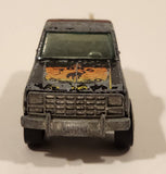 1982 Hot Wheels Ford Bronco Black Die Cast Toy Car SUV Vehicle BW Hong Kong