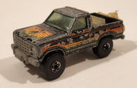 1982 Hot Wheels Ford Bronco Black Die Cast Toy Car SUV Vehicle BW Hong Kong