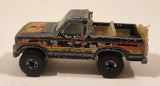 1982 Hot Wheels Ford Bronco Black Die Cast Toy Car SUV Vehicle BW Hong Kong