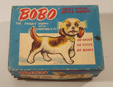 Vintage Rock Valley Toys Bobo The Frisky Puppy with Lightning Eyes Remote Control Battery Operated Toy with Box