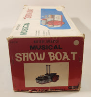 Rare Vintage 1960s Gakken #81230 Musical Show Boat Battery Operated Tin Toy New in Box