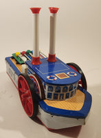 Rare Vintage 1960s Gakken #81230 Musical Show Boat Battery Operated Tin Toy New in Box