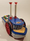 Rare Vintage 1960s Gakken #81230 Musical Show Boat Battery Operated Tin Toy New in Box