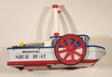 Rare Vintage 1960s Gakken #81230 Musical Show Boat Battery Operated Tin Toy New in Box