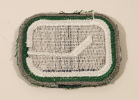 Vintage 1970s NHL Vancouver Canucks Green Blue White Logo Embroidered Patch Badge