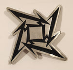 2004 Giant 4712G Metallica M Ninja Throwing Star Metal Belt Buckle