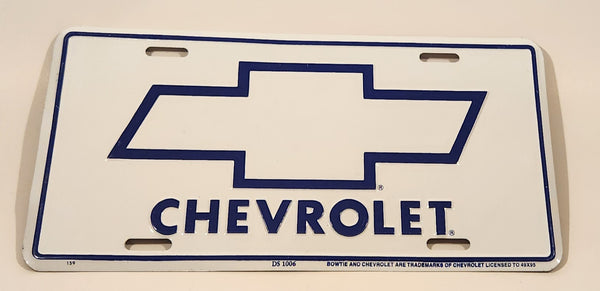 Chevrolet DS 1006 Bowtie Logo Metal Vehicle License Plate