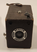 Vintage Levex No 2 Brown Box Camera 6x9cm Film Made in England