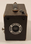 Vintage Levex No 2 Brown Box Camera 6x9cm Film Made in England