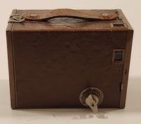 Vintage Kodak No. 2 Brownie Model F Brown Box Camera Made in Canada