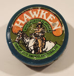 RARE Vintage Hawken Wintergreen Flavored Rough Cut Smokeless Tobacco Plastic Container Still Full