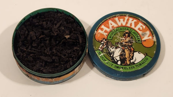 hawken wintergreen smokeless tobacco RARE Vintage Hawken Wintergreen Flavored Rough Cut Smokeless Tobacco Plastic Container Still Full hawken wintergreen smokeless tobacco RARE Vintage Hawken Wintergreen Flavored Rough Cut Smokeless Tobacco Plastic Container Still Full
