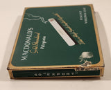 Vintage Macdonald's Gold Standard Virginia Export Tin Metal Case