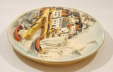 Vintage Ideal Artware Ltd. E. W. Usher Coastal Seaside Scene 12" 3D Chalkware Wall Plaque