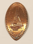 Steveston British Columbia Pressed Penny Guitar Pick