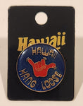 Hawaii Hang Loose Enamel Metal Lapel Pin New on Card