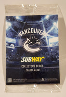 NHL Vancouver Canucks Subway Collectors Series Cards New in Package