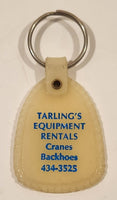 Tarling's Equipment Rentals Cranes Backhoes Service with a Smile Keychain