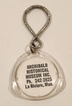 Vintage Archibald Historical Museum La Riviere, Manitoba 1879 - 1979 Centennial Plastic Keychain