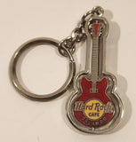 Hard Rock Cafe Orlando Guitar Shaped Enamel Metal Keychain