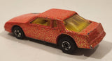 1992 Hot Wheels Speed Fleet Chevy Stocker Pink Orange Glitter Die Cast Toy Car Vehicle