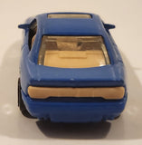 1991 Hot Wheels BMW 850i Blue Die Cast Toy Car Vehicle