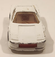 1987 Hot Wheels Ferrari Testarossa White Die Cast Toy Car Vehicle - Ultra Hots